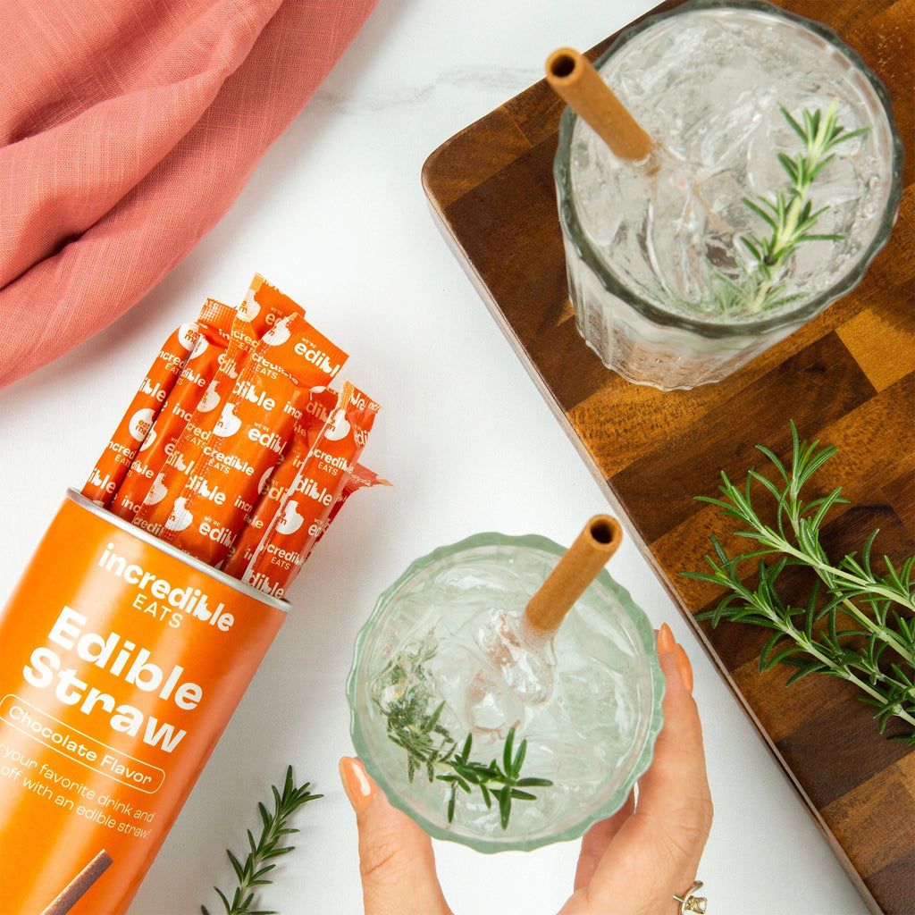 Editable Straws Edible Straws – incrEDIBLE eats inc